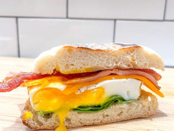 Broken Yolk Fried Egg Sandwich