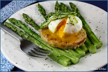 Crispy Mollet Egg with Asparagus